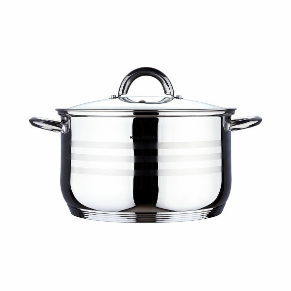 Kastrol s poklicí nerez 18 cm Gourmet Line BL-1019