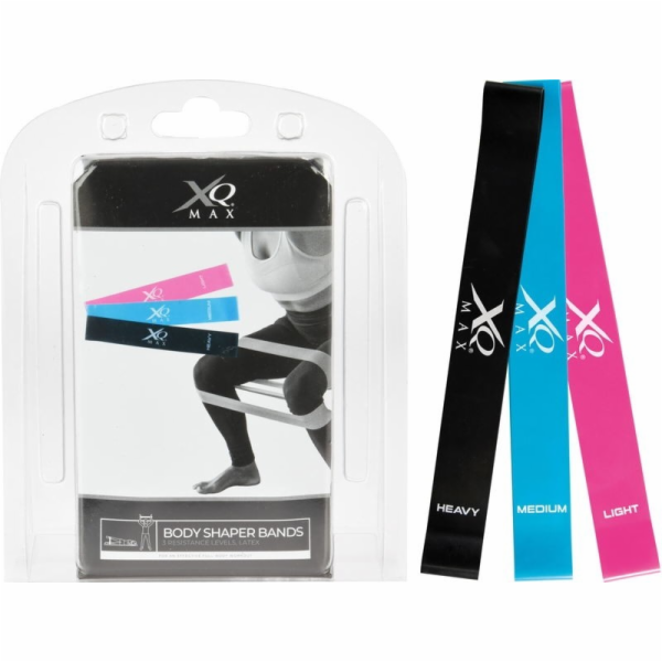 XQMAX Odporová guma na cvičení XQMAX sada 3 kusy KO-8CS00...