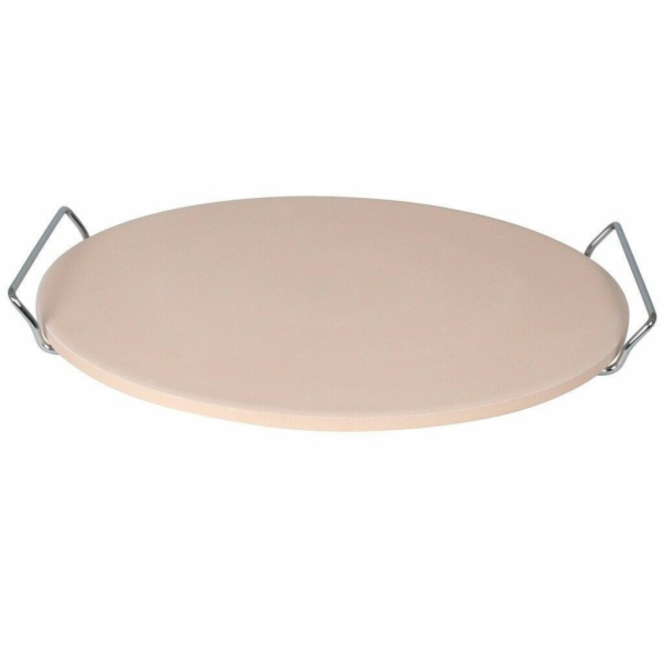 Pizza kámen do trouby nebo na gril s rukojeťmi 33 cm KO-4...