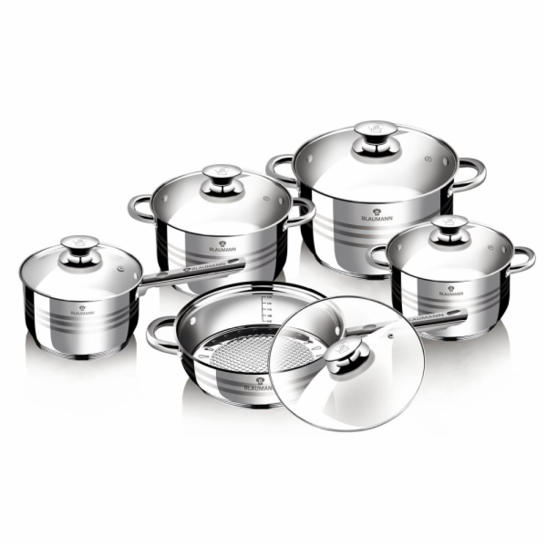 Sada nádobí nerez 10 ks Jumbo Gourmet line BL-1637