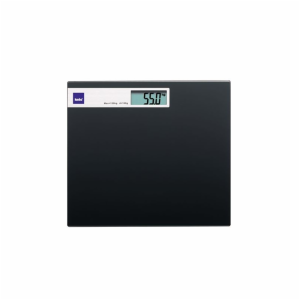Osobní váha digitální skleněná černá do 150kg GRAPHITO KL...