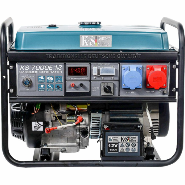 KÖNNER & SÖHNEN PETROL GENSET/GENERATOR 5 0KW 230/400V EL...