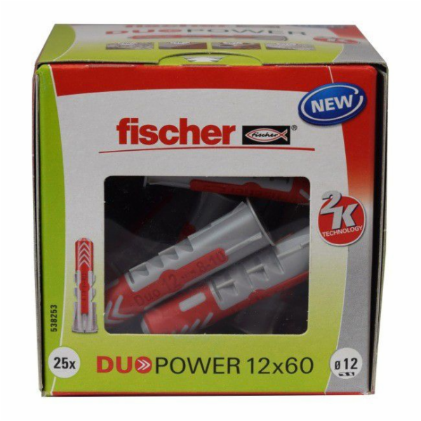 fischer hmoždinka DUOPOWER 12x60 LD