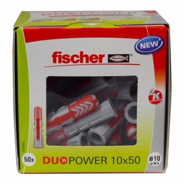Fischer DUOPOWER 10x50 50 pcs