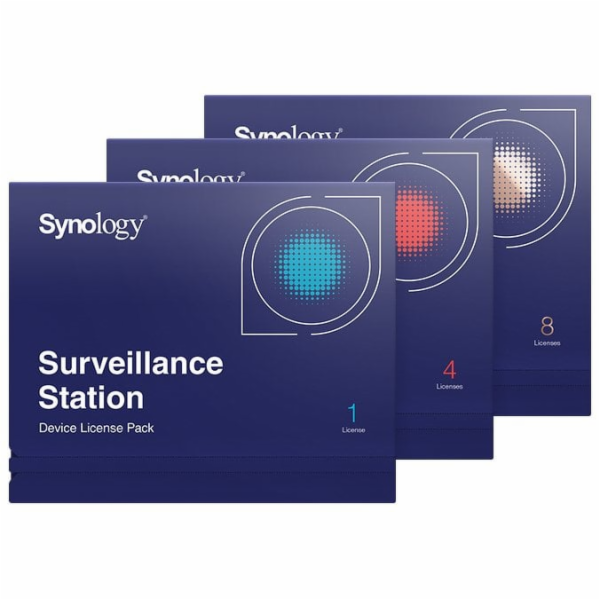 Licence Synology Camera License Pack 4 pro síťové kamery ...