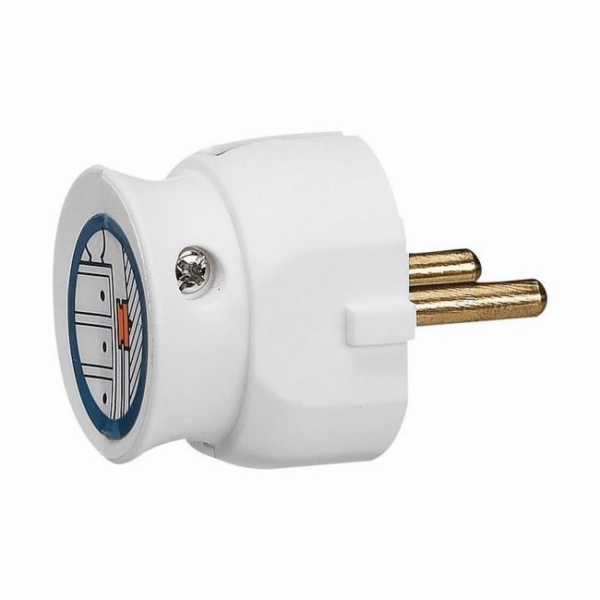 Legrand 2P 16 A plochá bílá zástrčka