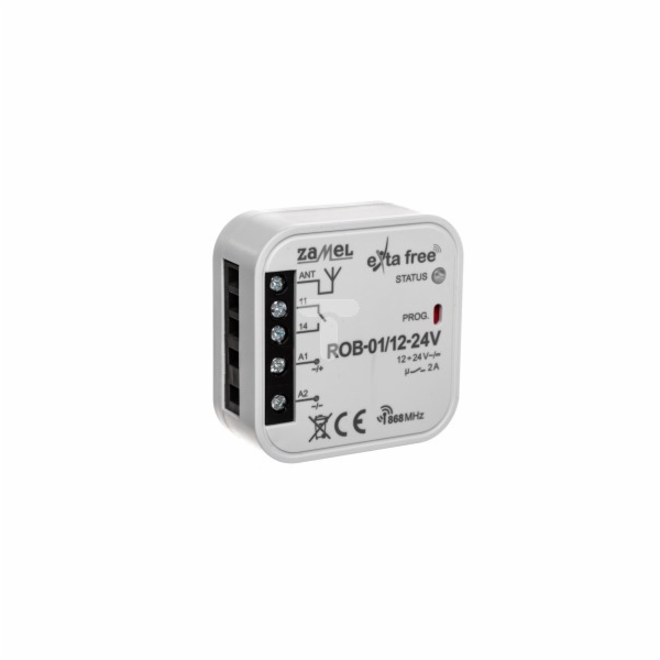 Přijímač rádiové brány Zamel ROB-01/12 - 24 V