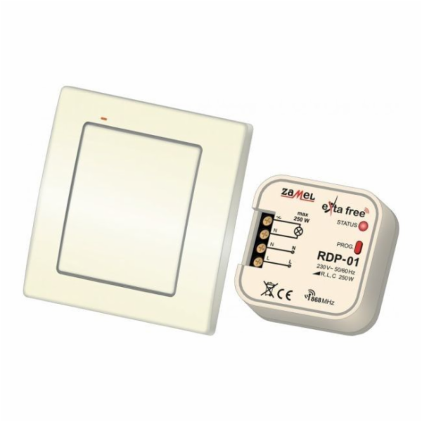 Sada ovládání osvětlení s funkcí stmívání Zamel RZB-02 wi...