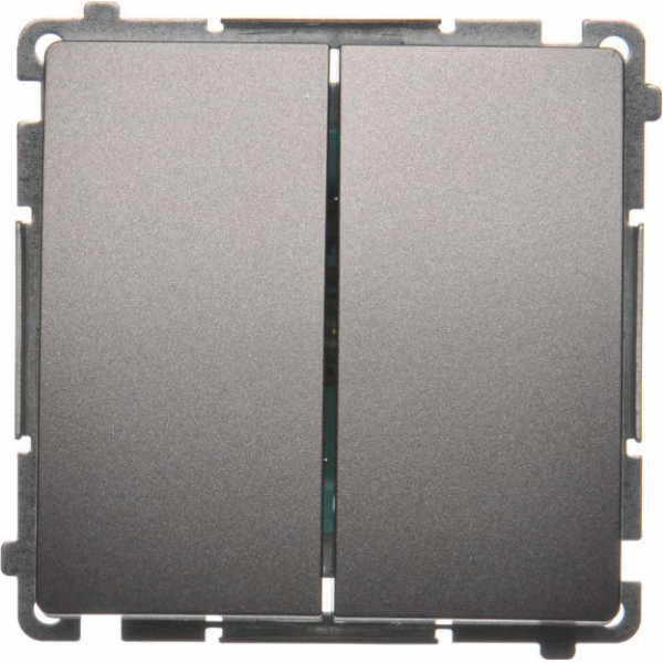 Dvojitý konektor Kontakt-Simon Basic inox