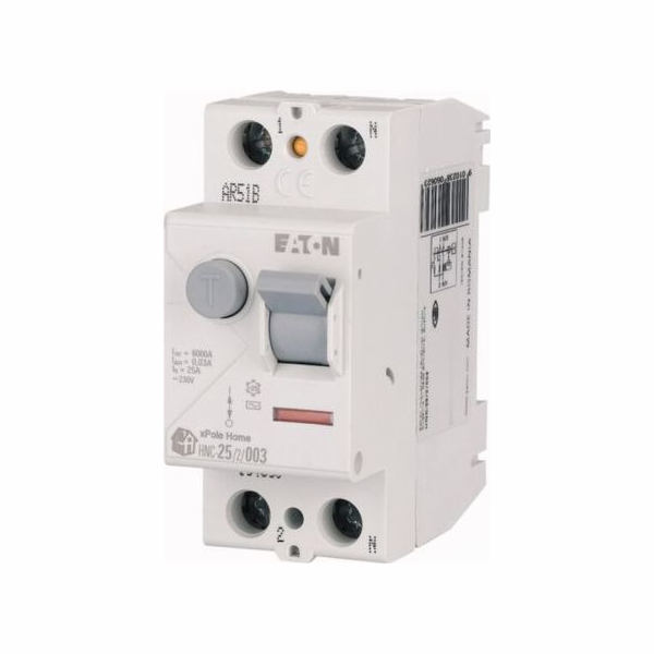 HNC-40/2/003 40A/ 30MA/AC DIFFERENTIAL CIRCUIT BREAKER 40...