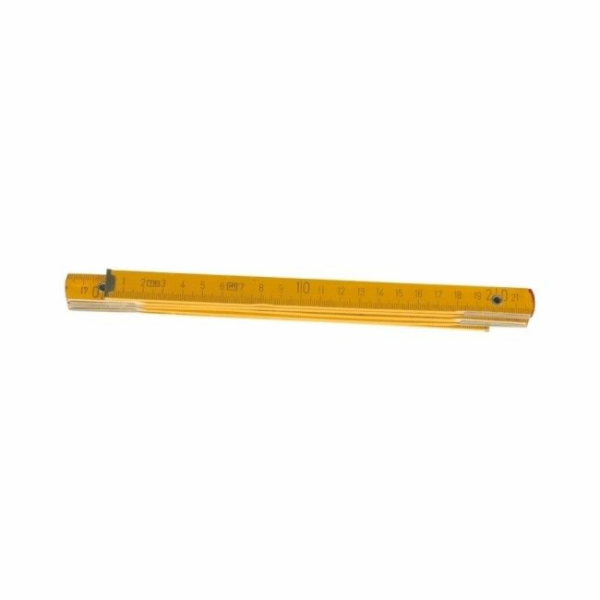 Skládací měřicí páska Top Tools dřevěné 2 m