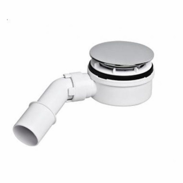 Sifonová sprchová vanička nízká McAlpine 90 mm