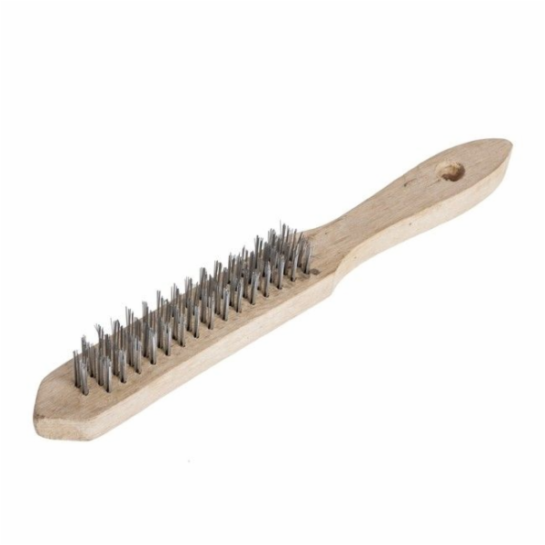 Rezavý kartáč Top Tools 4-řadý