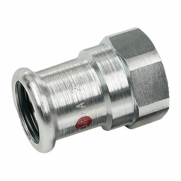 Ocelový redukční spoj Sanha vnitřní závit 22 mm x 1/2  