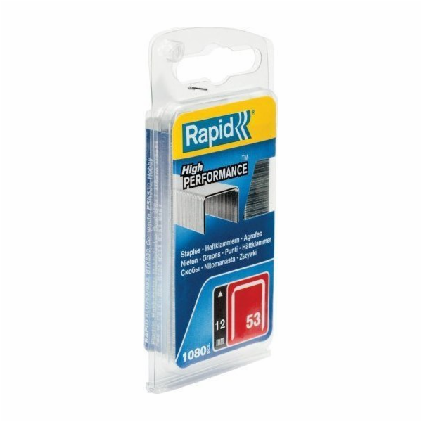Sponky Rapid 40109505, 11,4x12 mm, typ 53, 1080 ks.
