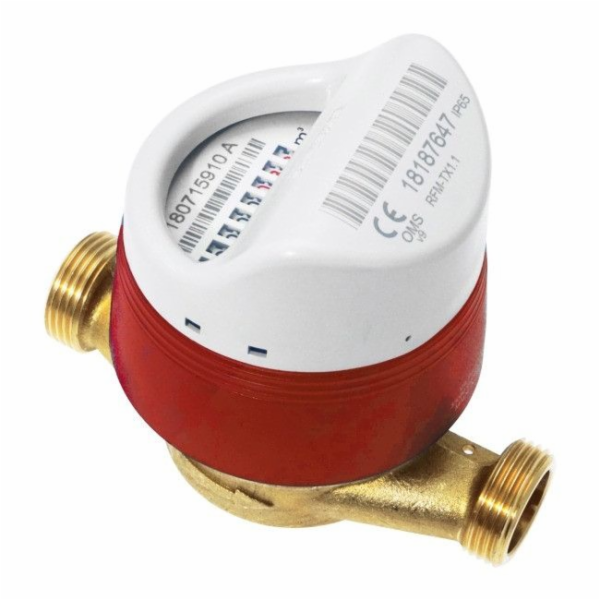 Vodoměry na teplou vodu GSD8-RFM 1/2" 1,6 m3/h