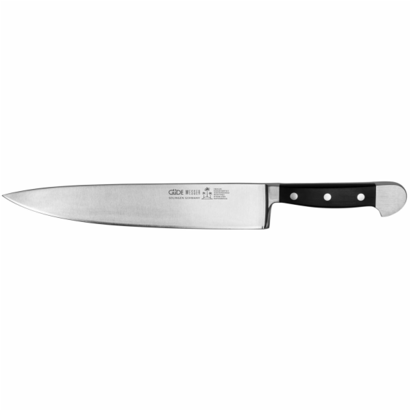 Güde Alpha kuchynský nuz 26 cm POM cerna 1805/26