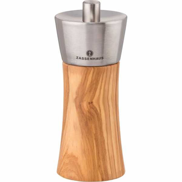 Zassenhaus Pfeffermühle Augsburg Olivenholz, 14 cm