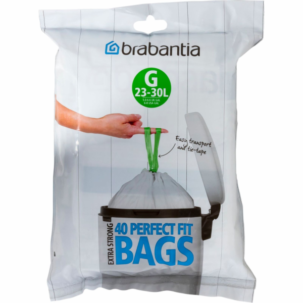 Brabantia PerfectFit Müllbeutel Typ G 25-30 L, 40 Stck