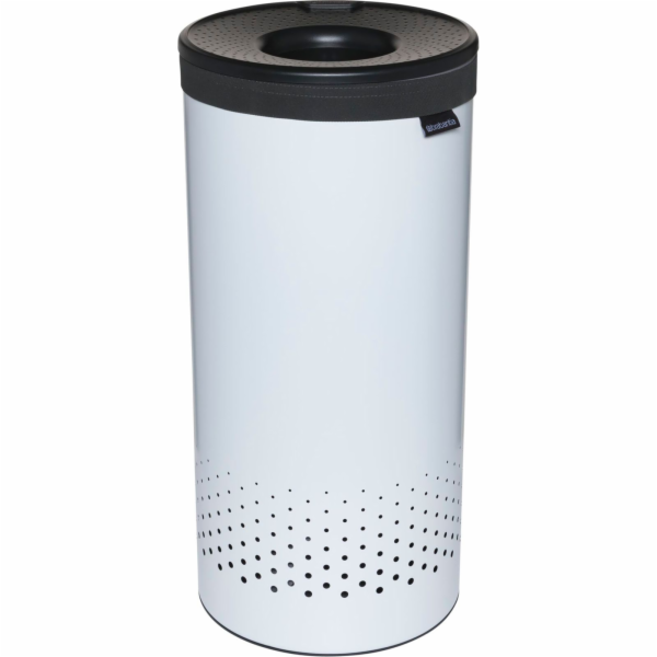 Brabantia Wäschekorb, 35 L dunkelgrau / weiss