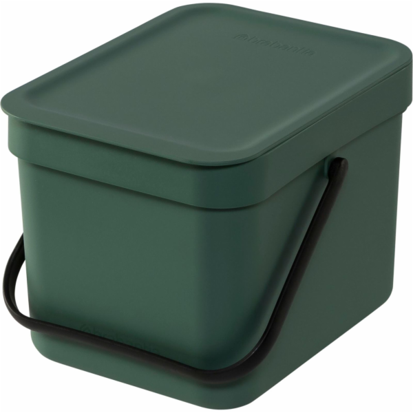 Brabantia Sort & Go 6l odpadkový koš zelený