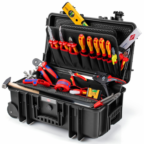 Knipex Werkzeugkoffer Robust26 Move Elektro