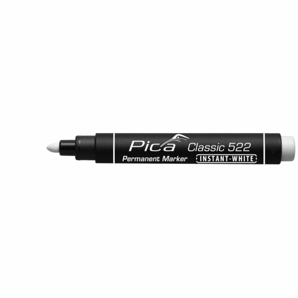 Pica Permanentmarker INSTANT white, Rundspitze 1-4mm