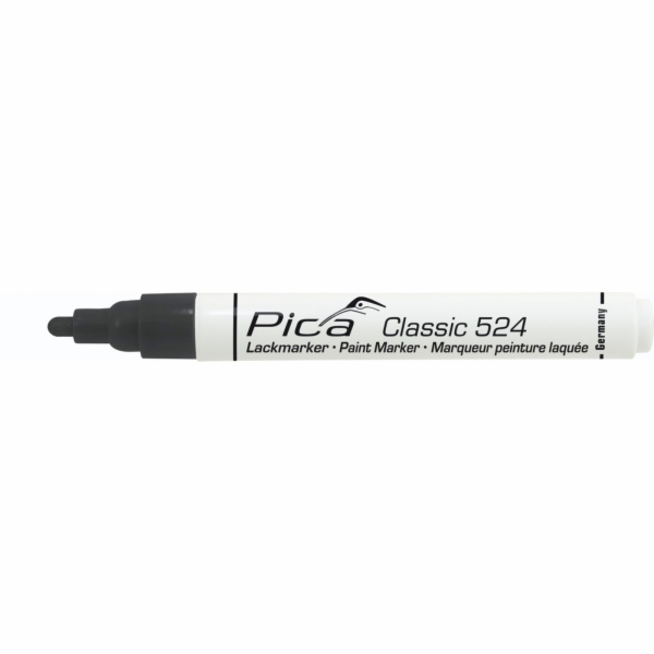 Pica Classic Industrial Paint Marker, 2-4mm bullet tip, b...