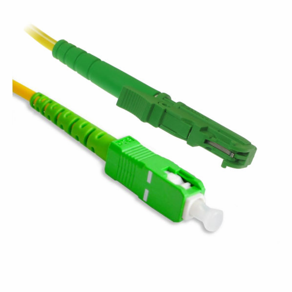 Patchcord FO simplex E2000/APC-SC/UPC 9/125um SM 2m, OS2