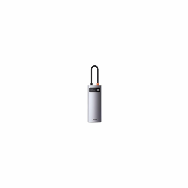 Baseus USB Hub Metal Gleam Series 5v1 (USB-C PD 100W, 3x ...