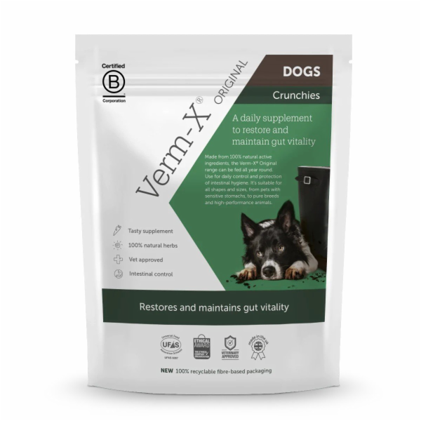 Verm-X Přírodní granule proti střevním parazitům pro psy ...