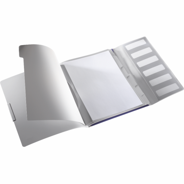 Třídicí kniha Leitz STYLE, 6ti dílná, titanově modrá