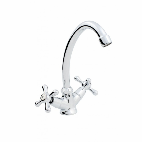 Hydroland Retro chromová kuchyňská baterie (B205)
