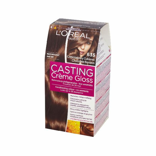 Casting Creme Gloss Barvicí krém č. 635 Čokoládové bonbóny