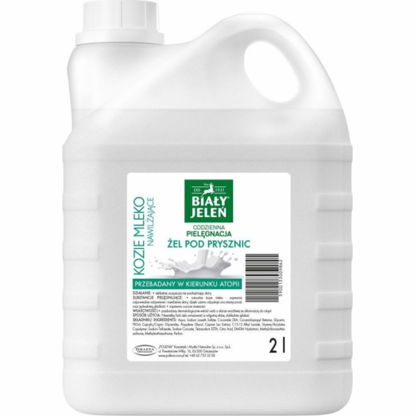 Bialy jelen Bialy jelen Denní hydratační sprchový gel s k...
