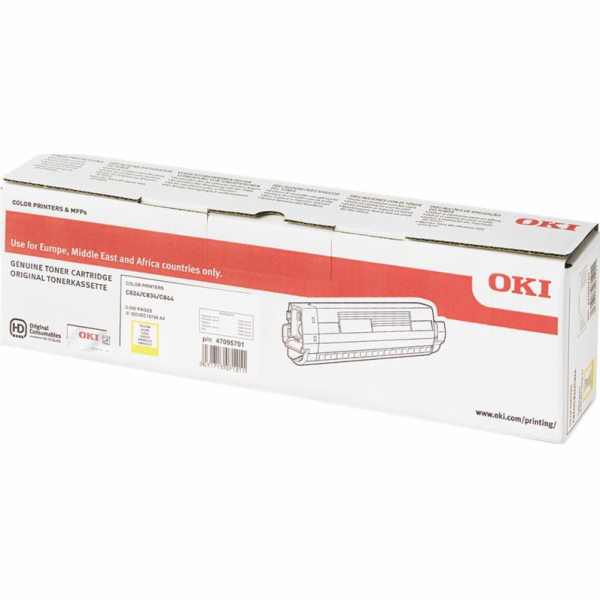 Toner OKI 47095701 žlutý