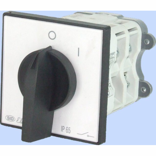 Elektromet Vačkový spínač 0-1 3P 63A IP65 LK 63-12 s desk...