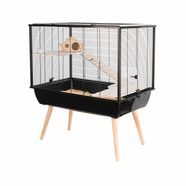Zolux Cage Neo Silta černá drobní hlodavci H58
