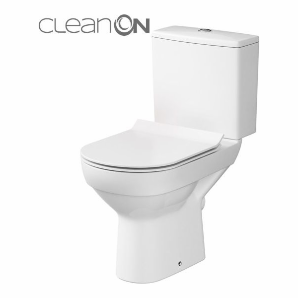 Cersanit City Rimless Slim WC kompaktní s volně padající ...