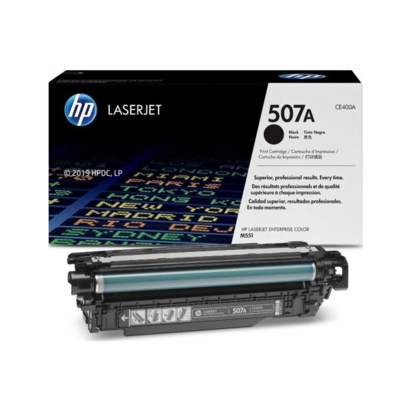 Tonerová kazeta HP CE400A č. 507A (černá)