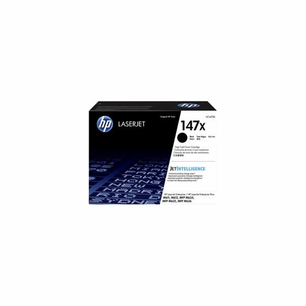 HP toner HP č. 147X W1470X černý 25,2K W1470X