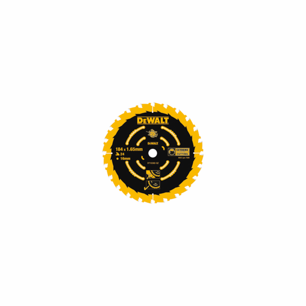 Kotoučová pila na dřevo Dewalt 184x16mm 40z. - DT10303