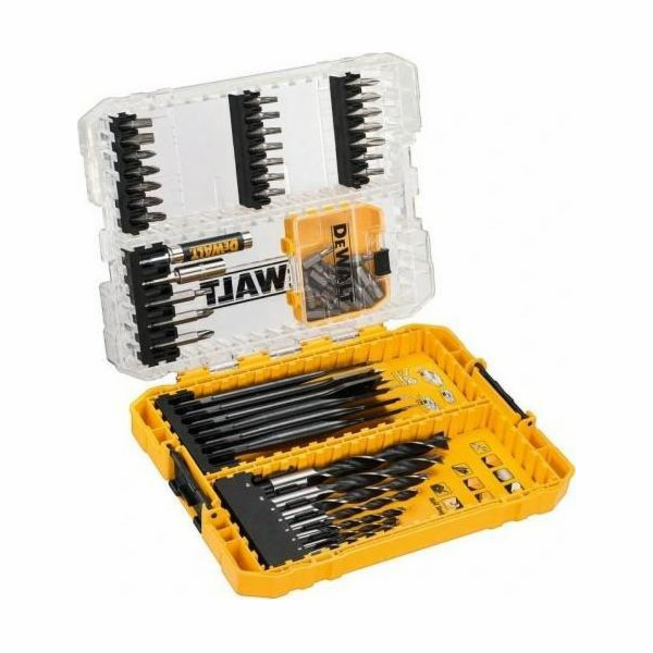 Dewalt vrták DEWALT SADA VRTÁKŮ DO DŘEVA A VRTÁKŮ 57ks. D...
