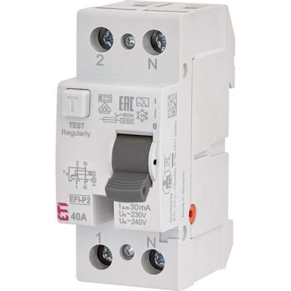 RCD 2P 40A 0,03A typ A EFI-2 002061112