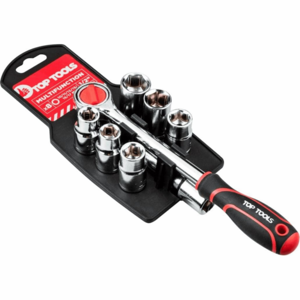 Nástrčné klíče Top Tools 1/2" 8 ks.