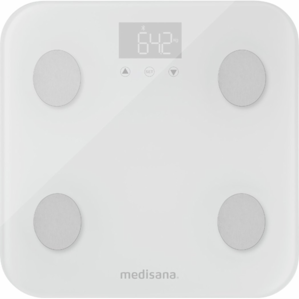 Medisana BS 600 connect Čtverec Bílá Elektronická osobní ...