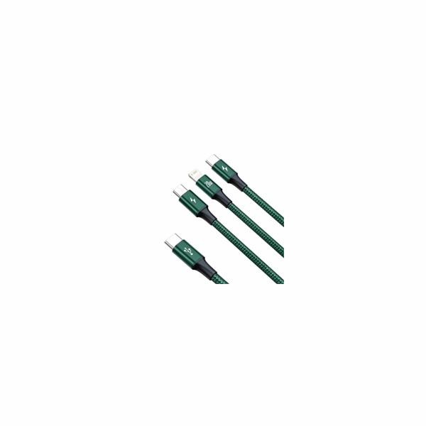 Baseus Rapid Series kabel 3 v 1 USB-C pro M+L+T 20W 1,5m ...