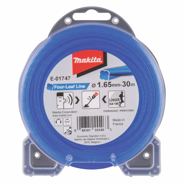 Makita E-01747    Mowing String Four Leaf 1,65mmx30m
