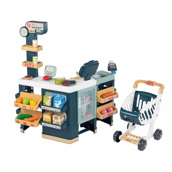 Smoby Maxi Supermarket with Shopping Trolley