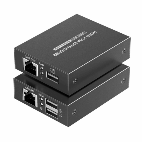 PREMIUMCORD HDMI KVM extender 4K a FULL HD 1080p na 70m s...